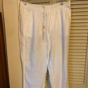 White Linen Pants